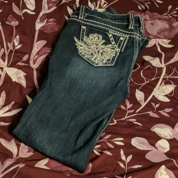 L.A. Idol cowgirl jeans - Picture 2 of 2